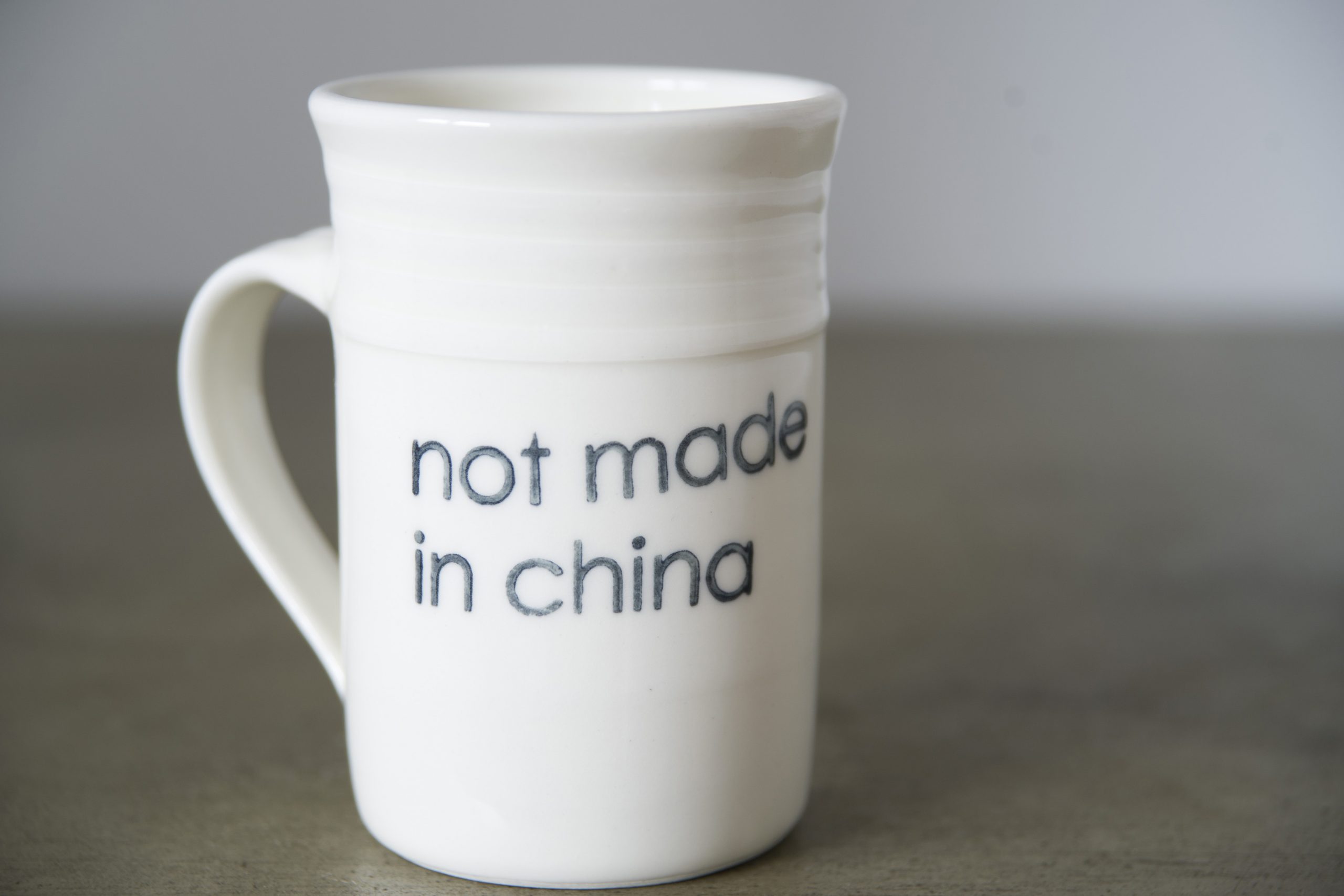 TASSE MOYENNE NOT MADE IN CHINA