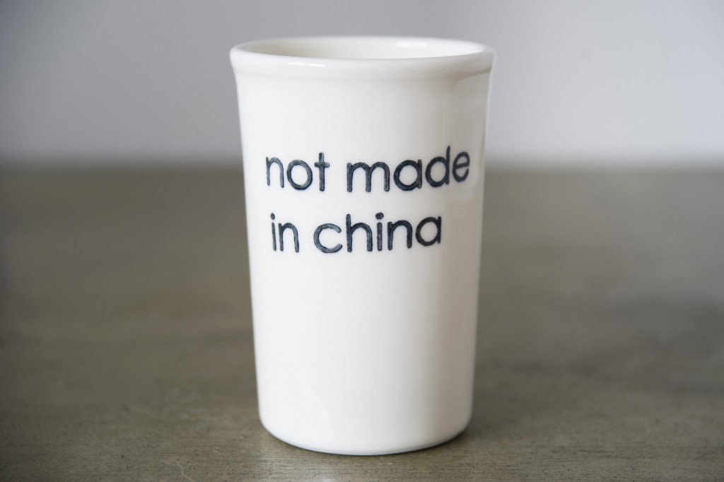 Verre not made in china Hugo Didier Céramiste